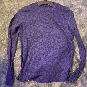 Purple Pattern Shirt